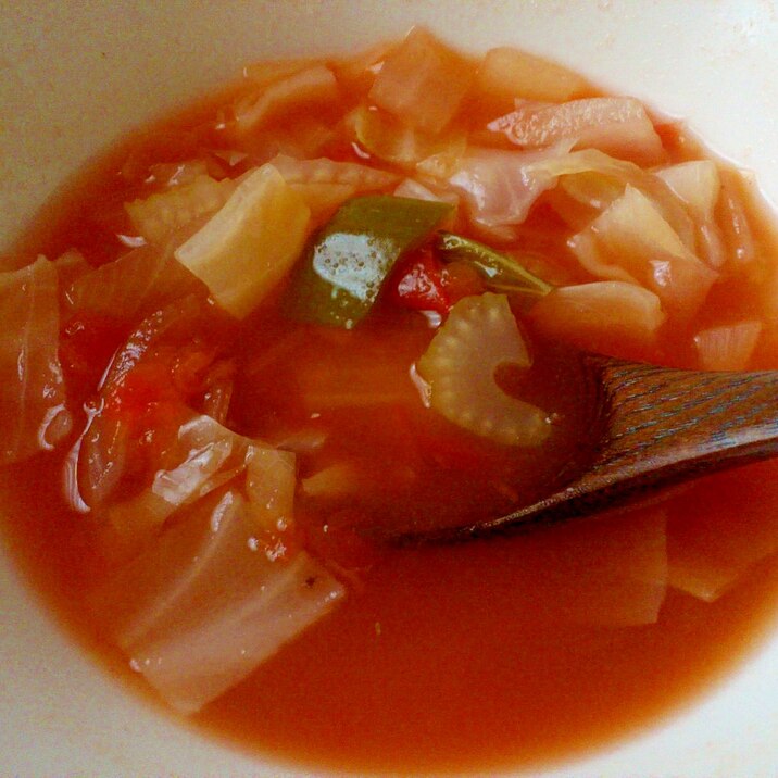 500円でバッチリ減量☆野菜スープ